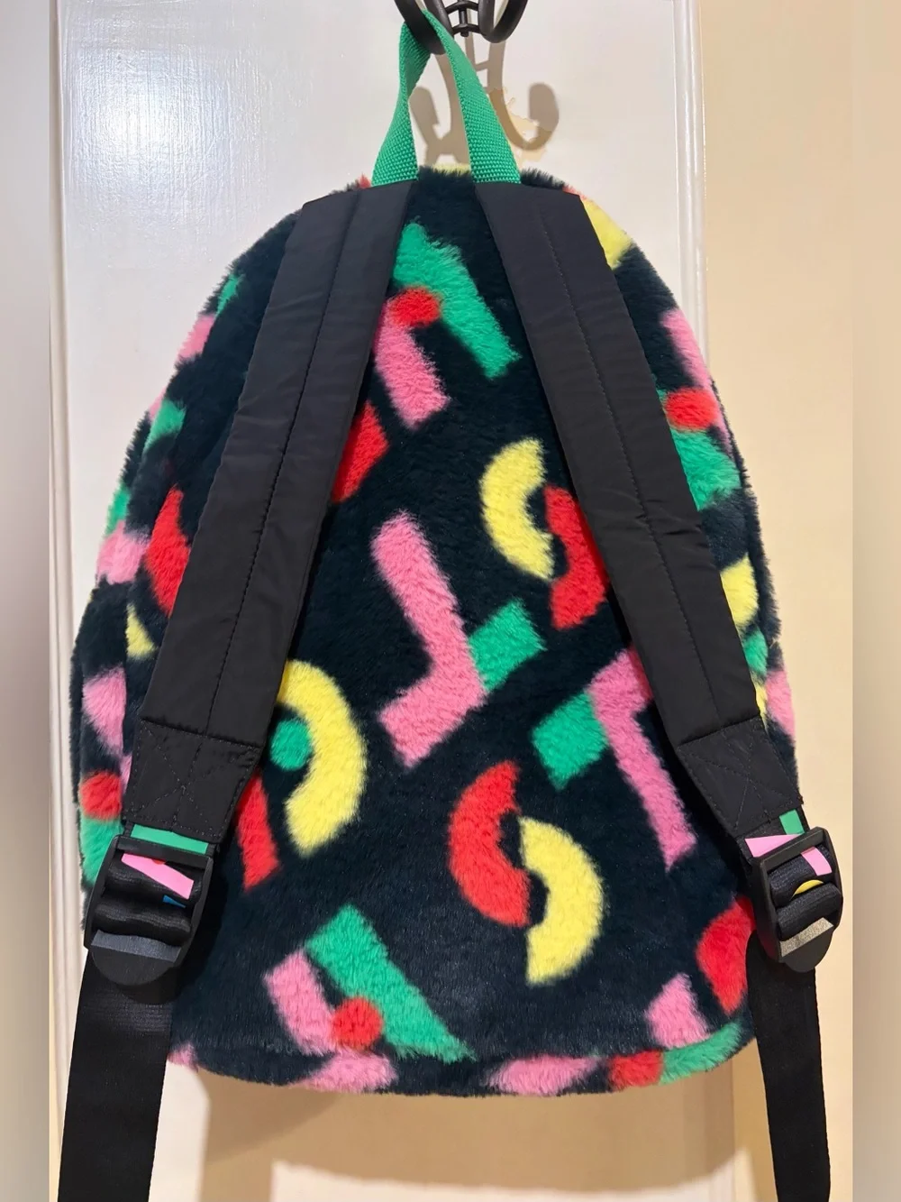 Stella McCartney faux-fur kids backpack 🎒rare find